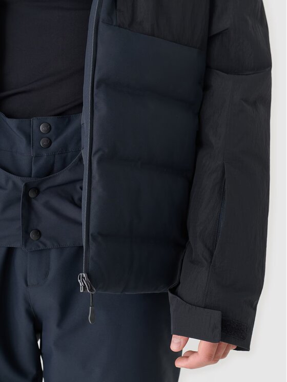 4F 4F Kurtka narciarska 4FWAW24TTJAM576-20S Czarny Regular Fit