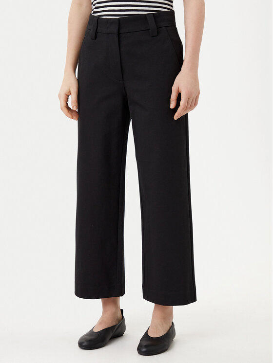 Marc O'Polo Marc O'Polo Текстилни панталони B01411910369 Черен Regular Fit
