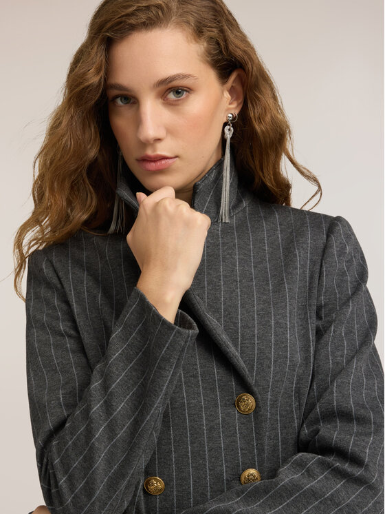 Motivi Motivi Marynarka Q176Q001226N0S3 Szary Regular Fit