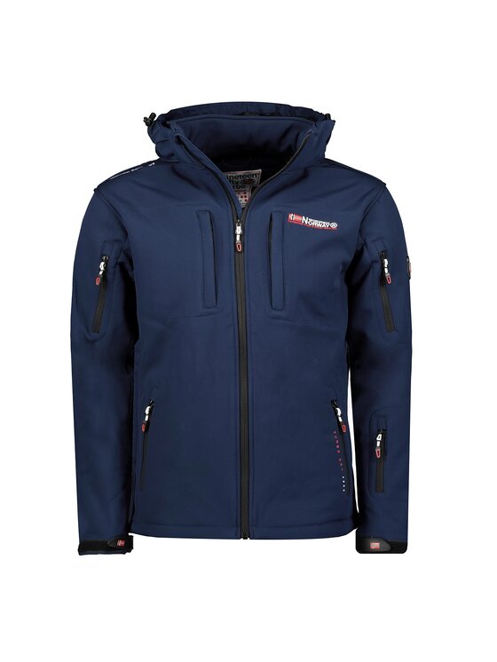 Geographical Norway Geographical Norway Kurtka softshell WY9170H/GN/Navy Granatowy Regular Fit