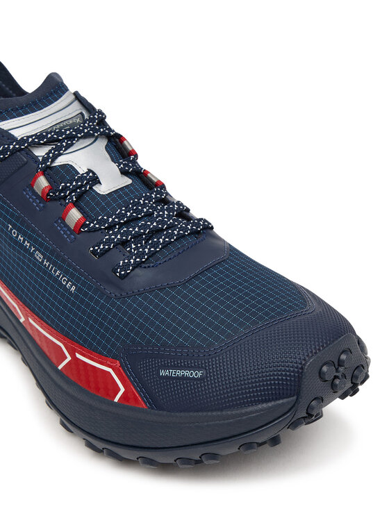 Tommy Hilfiger Tommy Hilfiger Сникърси The Canyon X M Mix Runner Wpm FM0FM06066 Тъмносин
