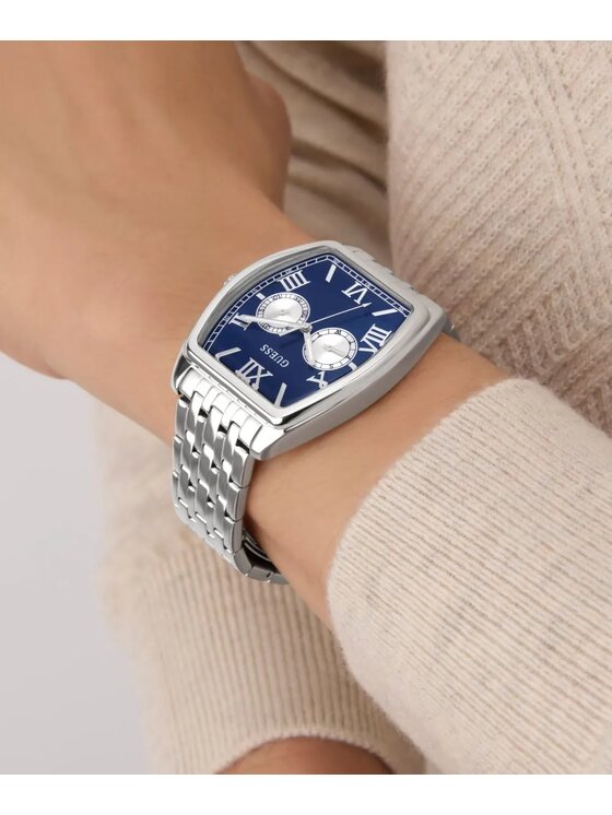 Guess Guess Zegarek GW0975G1 Srebrny
