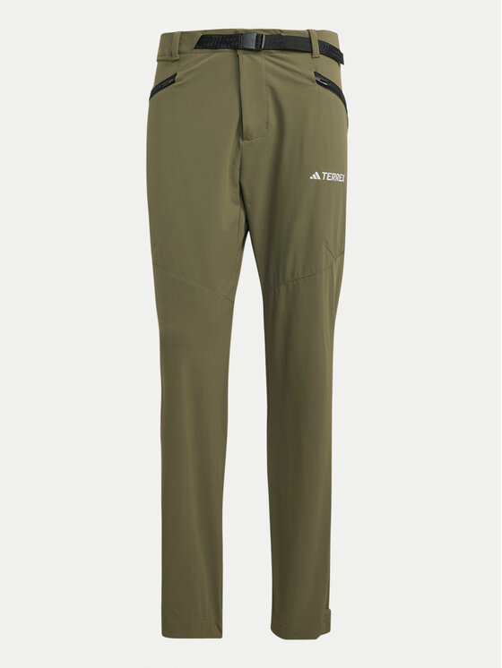 adidas adidas Outdoorové kalhoty Terrex Xperior IK3533 Khaki Regular Fit