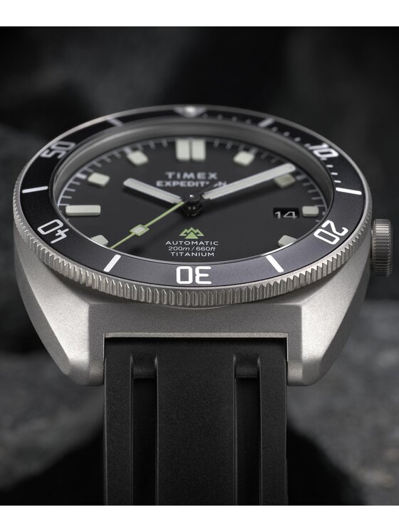 Timex Timex Zegarek TW2Y63600 Czarny