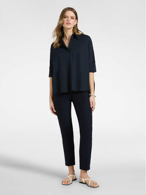 Elena Mirò Elena Mirò Bluzka 2009Z000058N034 Niebieski Boxy Fit
