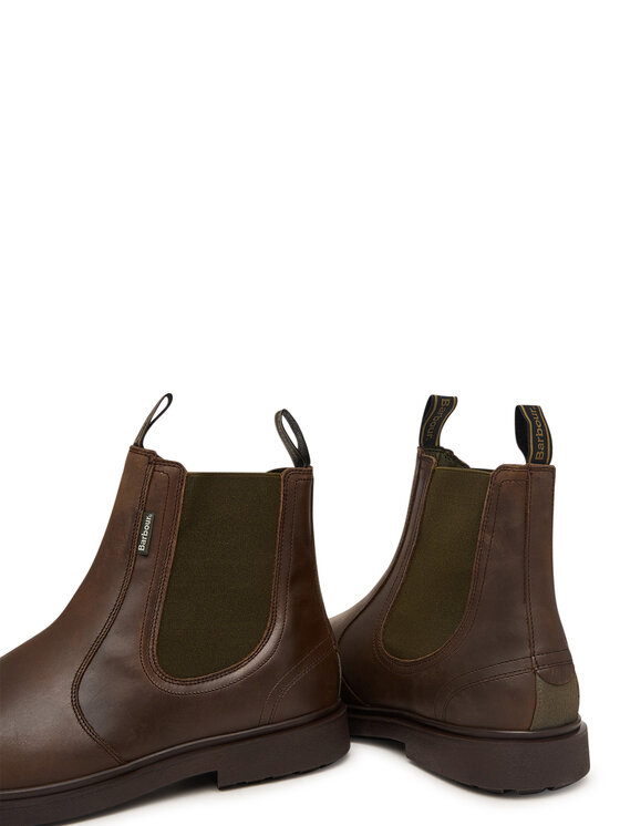 Barbour Barbour Боти тип челси Hae Chelsea Boot MFO0815BR99 Тъмнокафяв