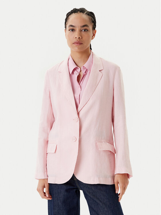 United Colors Of Benetton United Colors Of Benetton Σακάκι 2AGHDW00R Ροζ Regular Fit