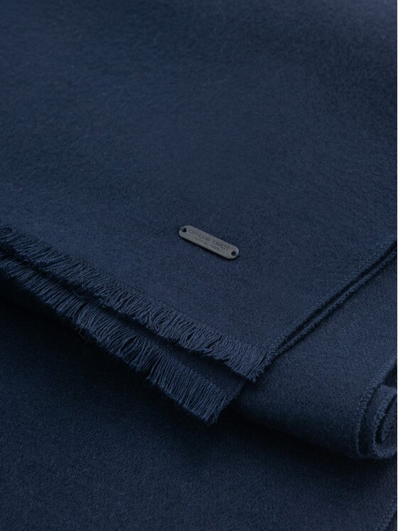 Ombre Ombre Szalik OM-ACSF-0116 Granatowy