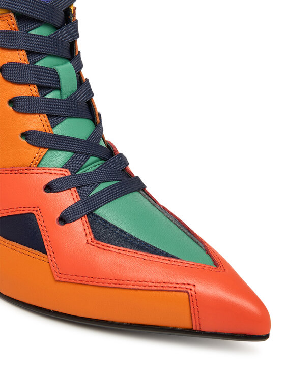 United Nude United Nude Κλειστά παπούτσια Gem Sneaker Hi 1096392116 Πορτοκαλί