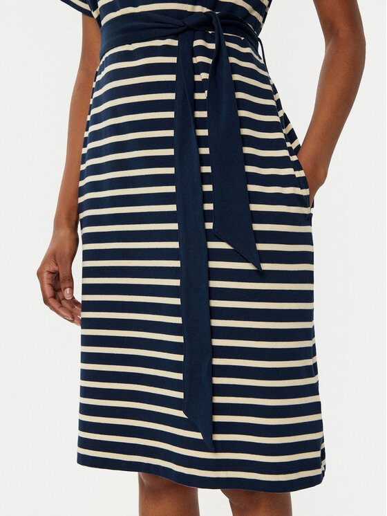 Tommy Hilfiger Tommy Hilfiger Každodenné šaty WW0WW45183 Tmavomodrá Regular Fit