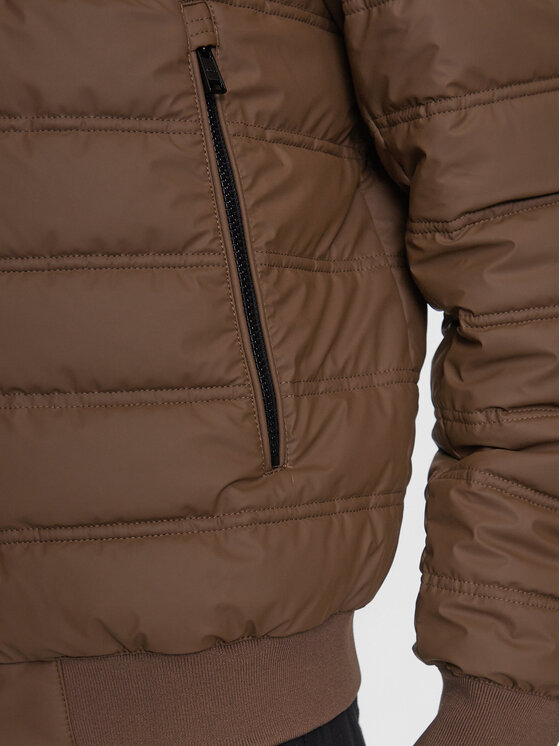 BOSS BOSS Prehodna jakna Caradoc 50493693 Rjava Regular Fit