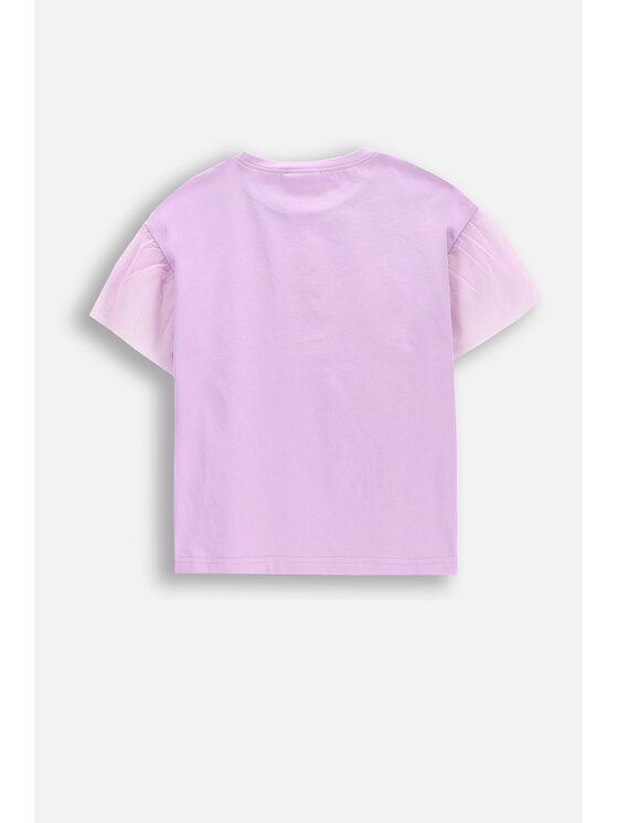 Coccodrillo Coccodrillo T-Shirt WC5143202IGK-016 Fioletowy Regular Fit