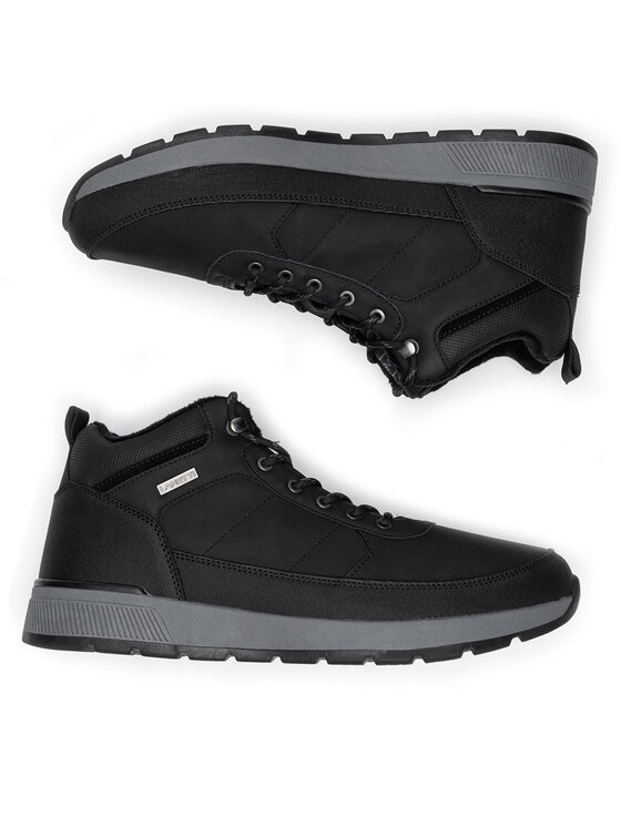 Lanetti Lanetti Schnürschuhe M-VS01543-11 Schwarz