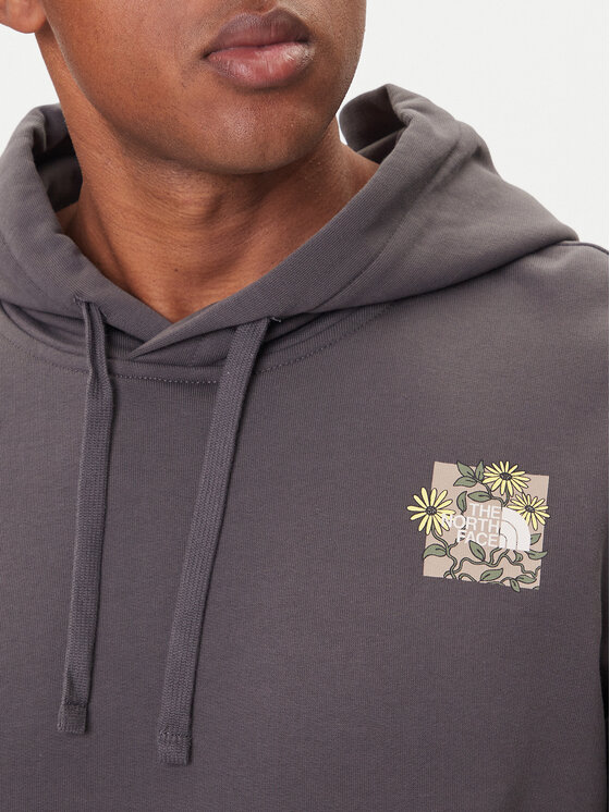 The North Face The North Face Džemperis Connect NF0A8E40 Pilka Relaxed Fit