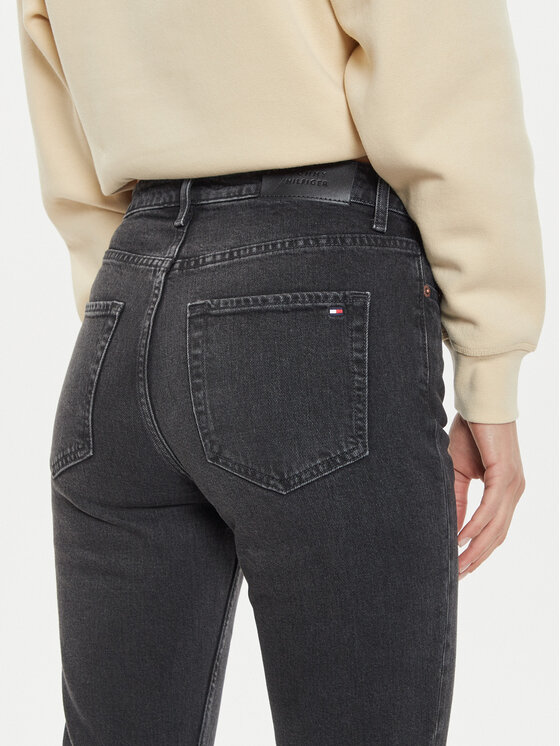 Tommy Hilfiger Tommy Hilfiger Τζιν WW0WW42797 Μαύρο Slim Fit
