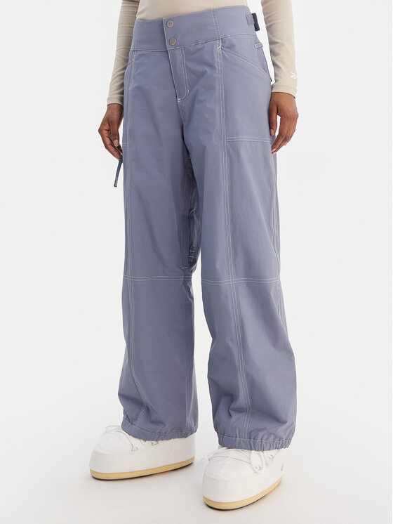 Roxy Spodnie snowboardowe Chloe Kim ERJTP03262 Niebieski Relaxed Fit