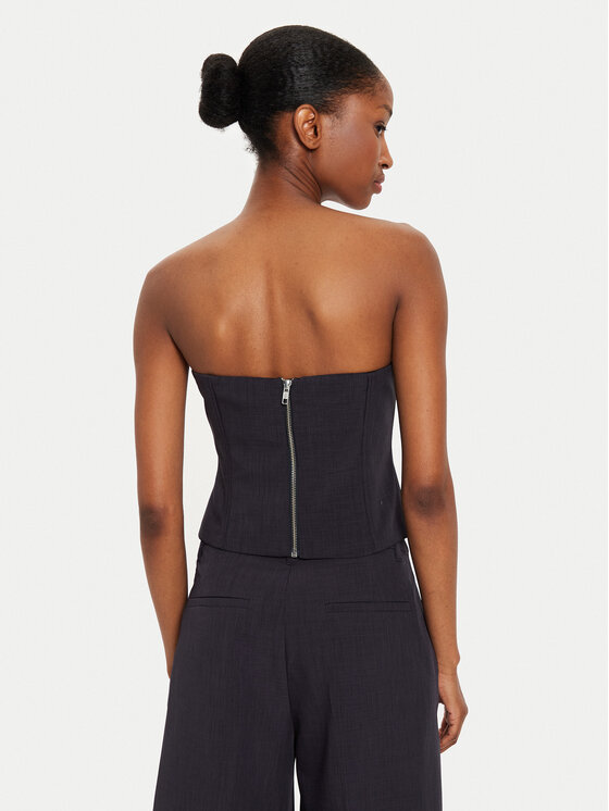 Herskind Herskind Felső Cosima 5254519 Sötétkék Slim Fit