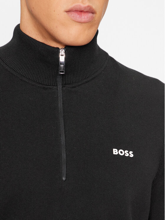 BOSS Boss Džemper Ever-X_Qz 50498518 Crna Regular Fit