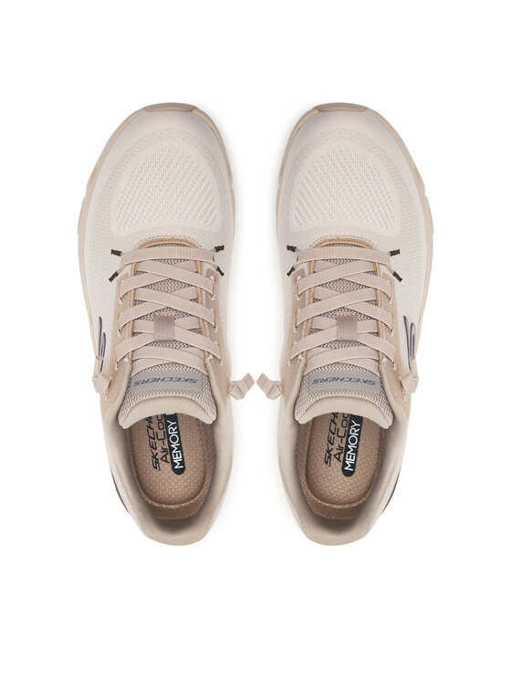 Skechers Skechers Sneakersy Waverra 233132/TPE Beżowy