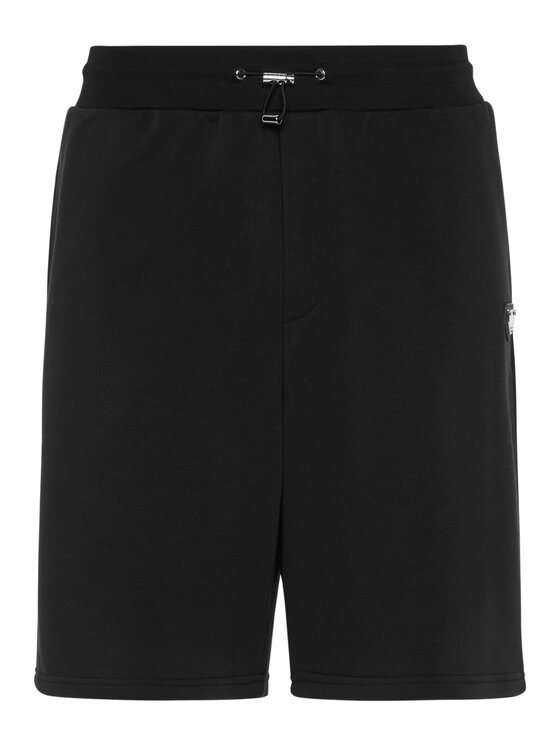 PHILIPP PLEIN PHILIPP PLEIN Szorty 25581 Czarny Jogger Fit
