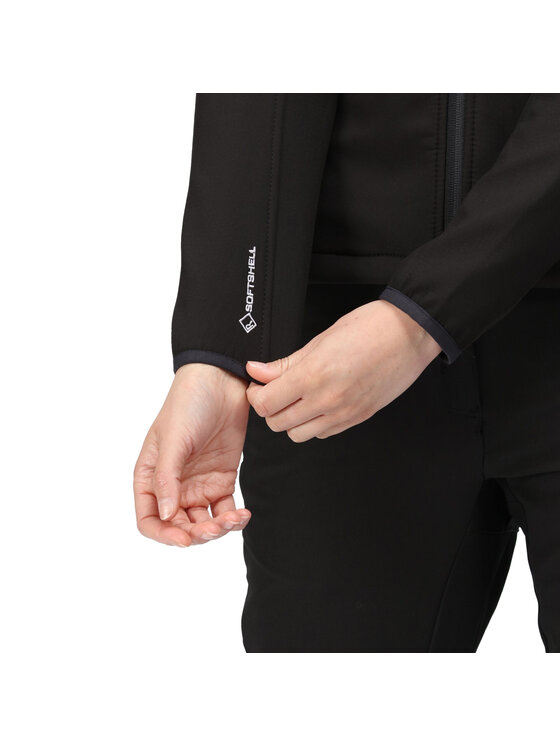 Regatta Regatta Kurtka softshell Arec III Czarny Long Fit