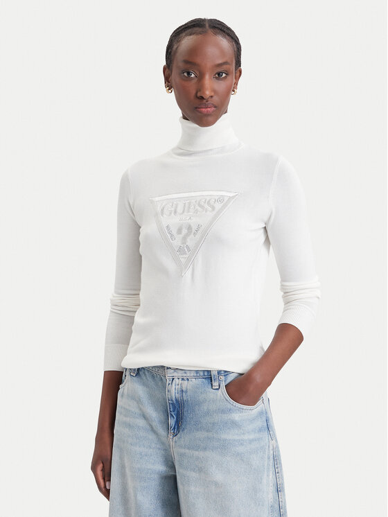 Guess Guess Поло W6BR54 Z1455 Кремав Regular Fit