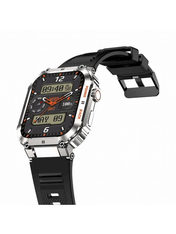 Gravity Gravity Smartwatch GRAVITY-GT6-5 Srebrny