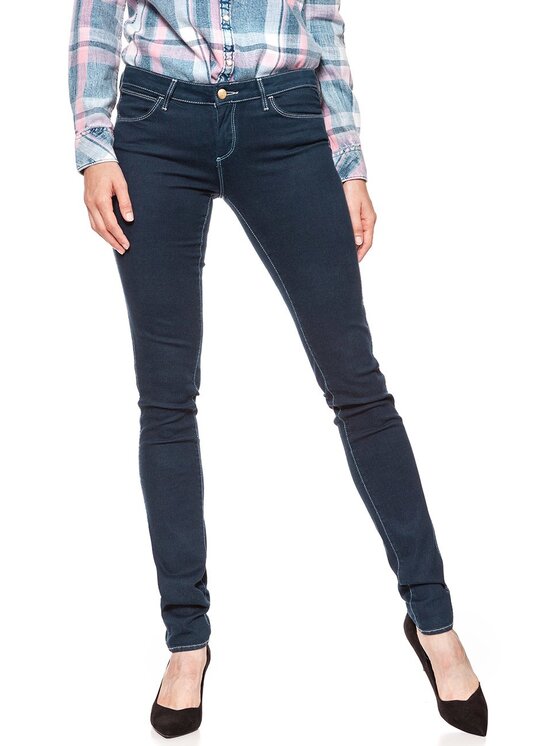 Wrangler Wrangler Jeansy COURTNEY Niebieski Skinny Fit