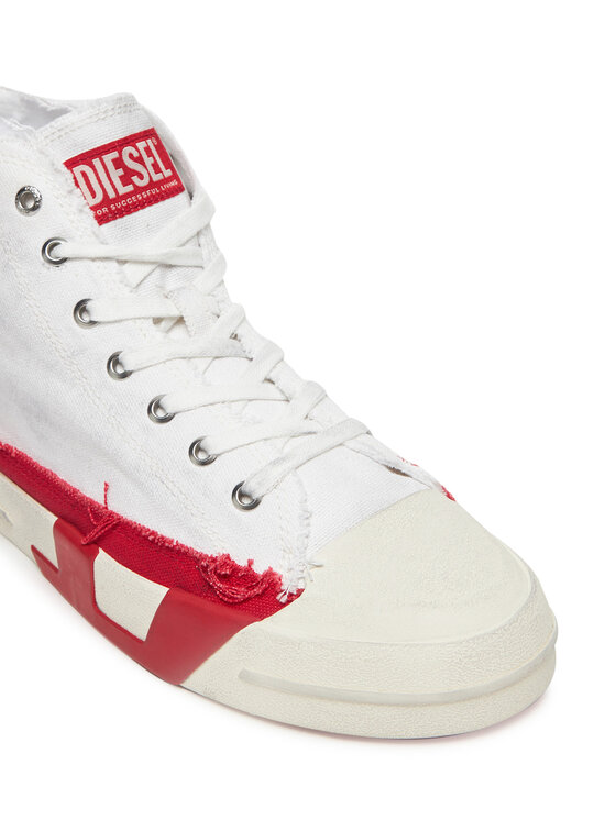 Diesel Diesel Plátěnky S-D-Verse Mid Y03505P8114 Bílá