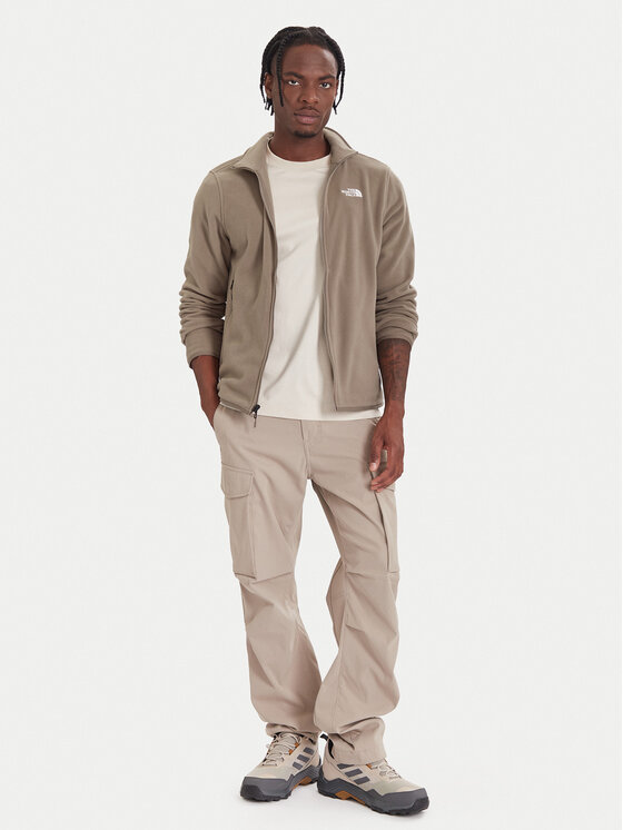 The North Face The North Face Felpa di pile Glacier NF0A8D0R Beige Regular Fit