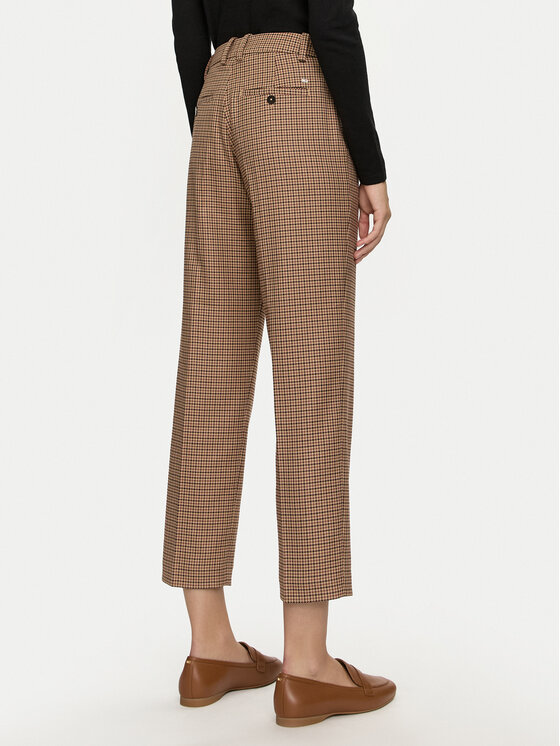 Tommy Hilfiger Tommy Hilfiger Pantaloni di tessuto WW0WW42965 Beige Regular Fit