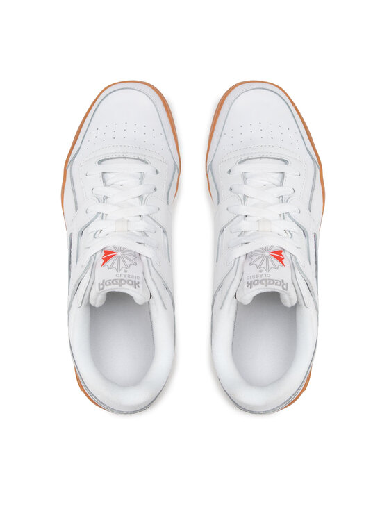Reebok Sneakersy Workout Plus CN2126 Bia y Modivo.pl