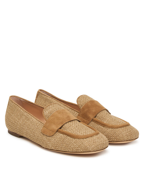 AGL AGL Loaferice Sheryl Raffia D834054PCK7875G740 Bež