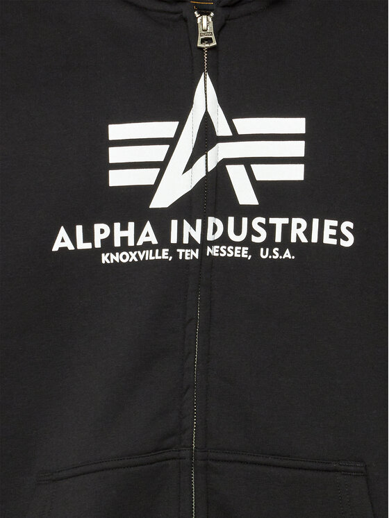 Alpha Industries Alpha Industries Mikina Basic 178325 Černá Regular Fit