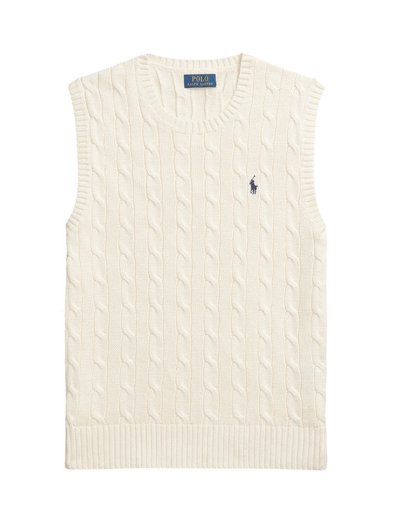 Polo Ralph Lauren Polo Ralph Lauren Sweter 710979113003 Écru Regular Fit