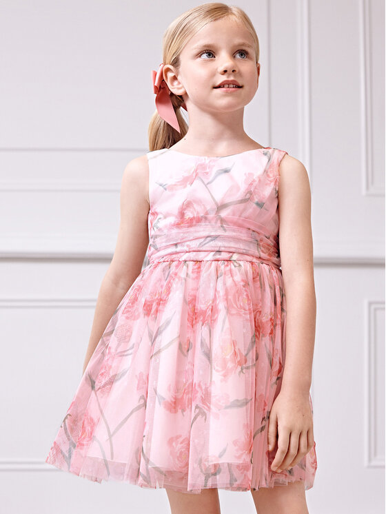 Abel & Lula Abel & Lula Елегантне плаття 5044 Рожевий Regular Fit