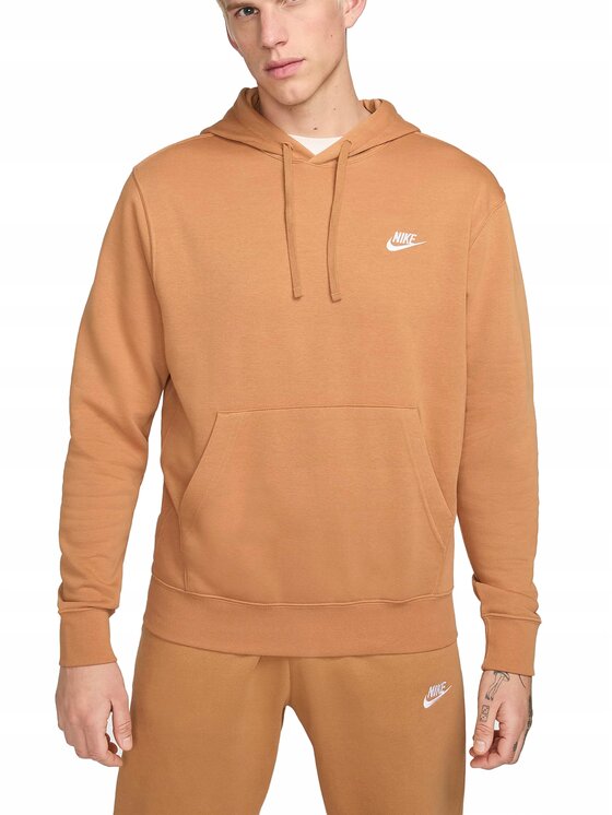 Nike Nike Bluza BV2654-224 Brązowy Standard Fit