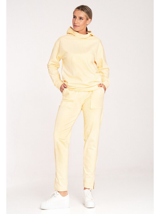 FIGL FIGLFIGL Pantaloni da tuta M1035 Giallo Regular Fit