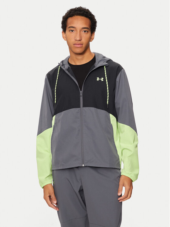 Under Armour Vetrovka Ua Legacy Windbreaker 1382875 Siva Regular Fit