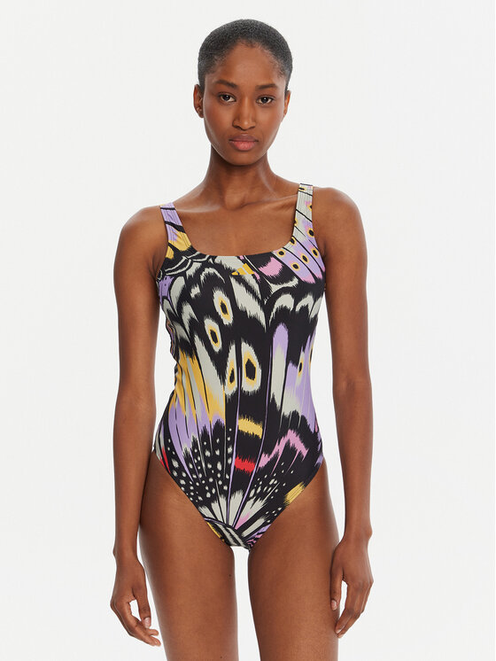adidas adidas Costume da bagno FARM Graphic JM8193 Viola Slim Fit