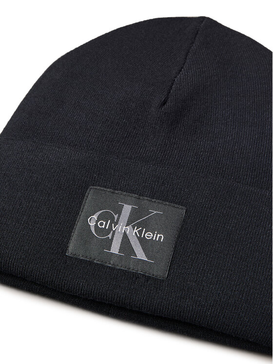 Calvin Klein Calvin Klein Σκούφος Monologo LV04D8088G Μαύρο
