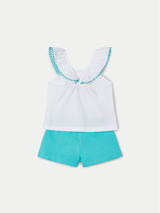 Mayoral Mayoral Set Top und Shorts 3261 Blau Regular Fit