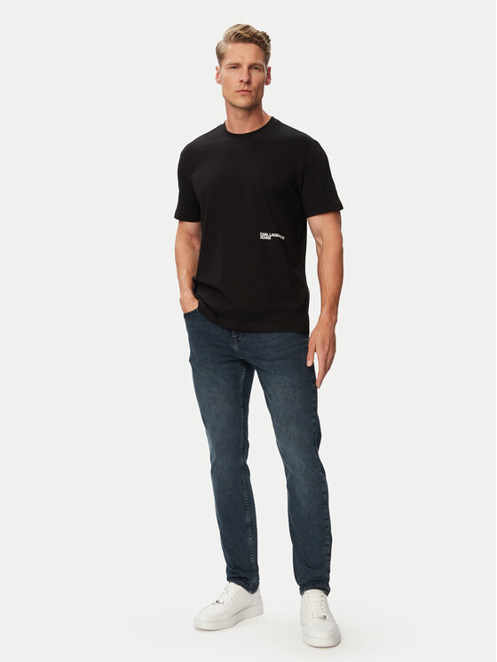Karl Lagerfeld Jeans Karl Lagerfeld Jeans Τζιν B3M10029 Μαύρο Slim Fit
