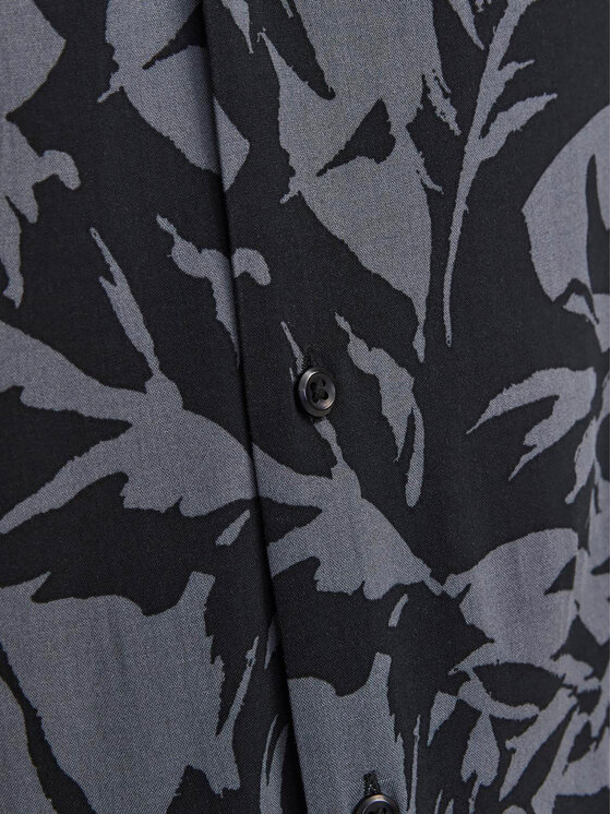 Jack&Jones Jack&Jones Риза Monochrome Resort 12249210 Сив Relaxed Fit