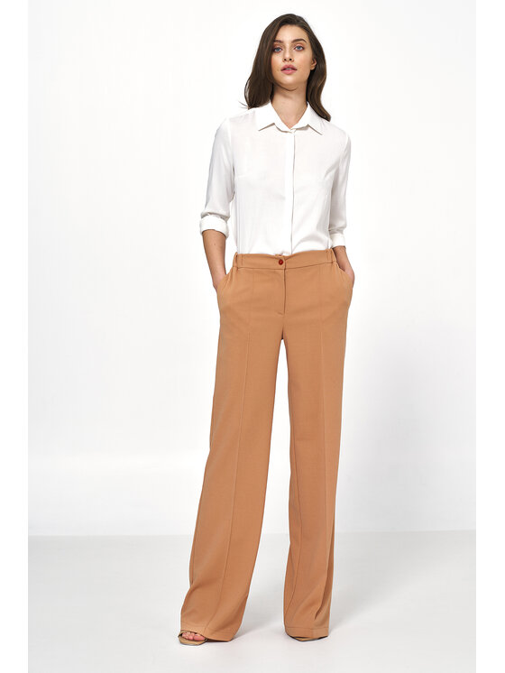 NIFE NIFE Halenka B172 Écru Regular Fit