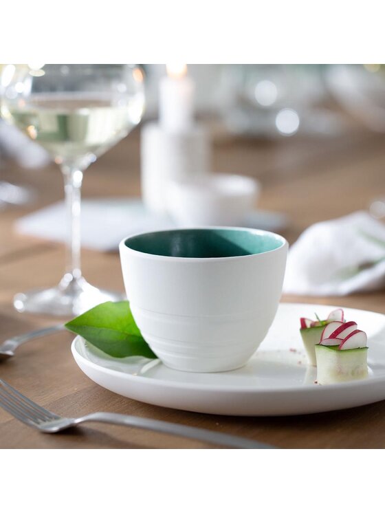 Villeroy & Boch Villeroy & Boch Kubek It's my match green Villeroy & Boch Biały