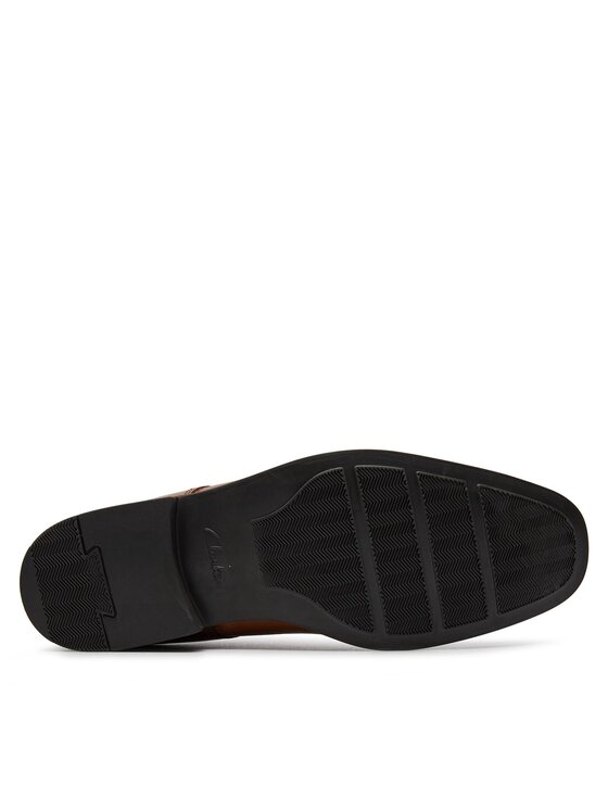 Clarks Clarks Półbuty Tilden Walk 261300957 Brązowy