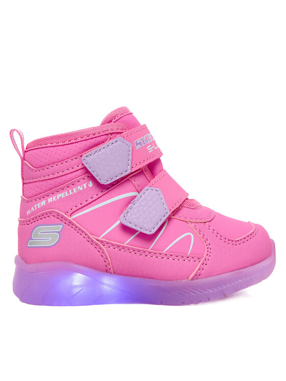 Skechers Skechers Cizme de zăpadă Illumi-Brights 319310N PKMT Roz