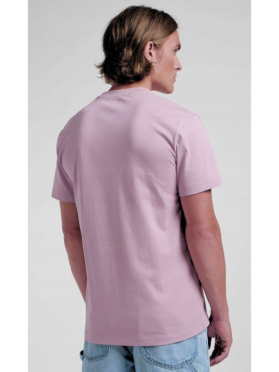 Lee Lee T-Shirt WW Tee Różowy Relaxed Fit