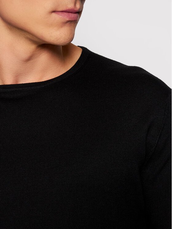 Only & Sons Only & Sons Sweter Wyler 22020088 Czarny Regular Fit